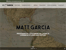 Tablet Screenshot of mattgarcia.org